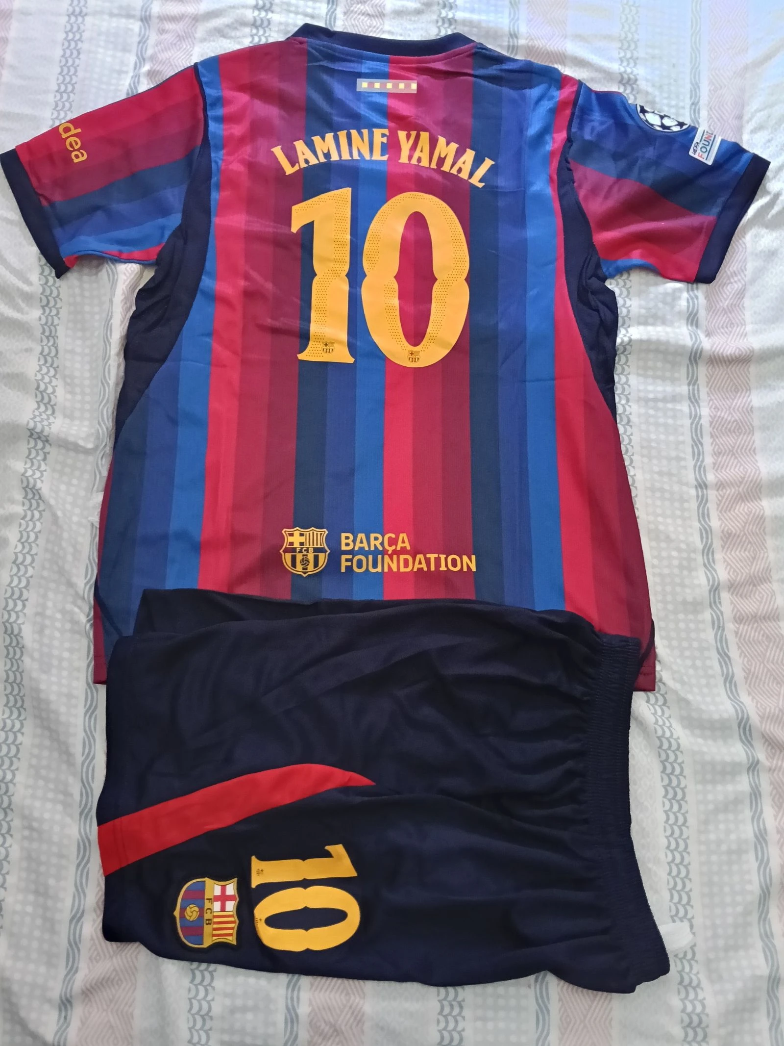 Conjunto de niño fc Barcelona 14 años 